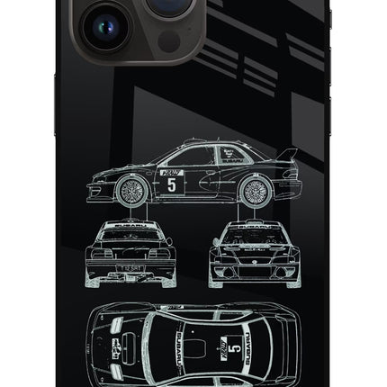 WRC'99 iPhone 14 Pro Max Glass Case