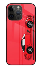 Red Velocity iPhone 14 Pro Max Glass Case