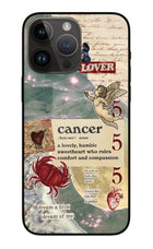 Cancer Zodiac iPhone 14 Pro Max Glass Case