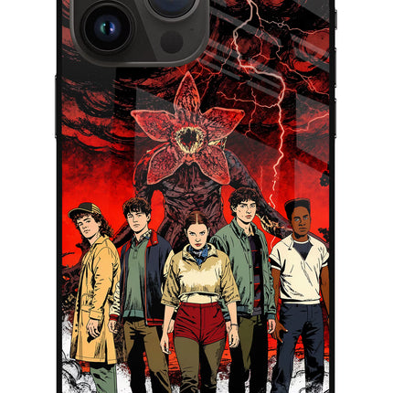 Ordinary Things Characters iPhone 14 Pro Max Glass Case