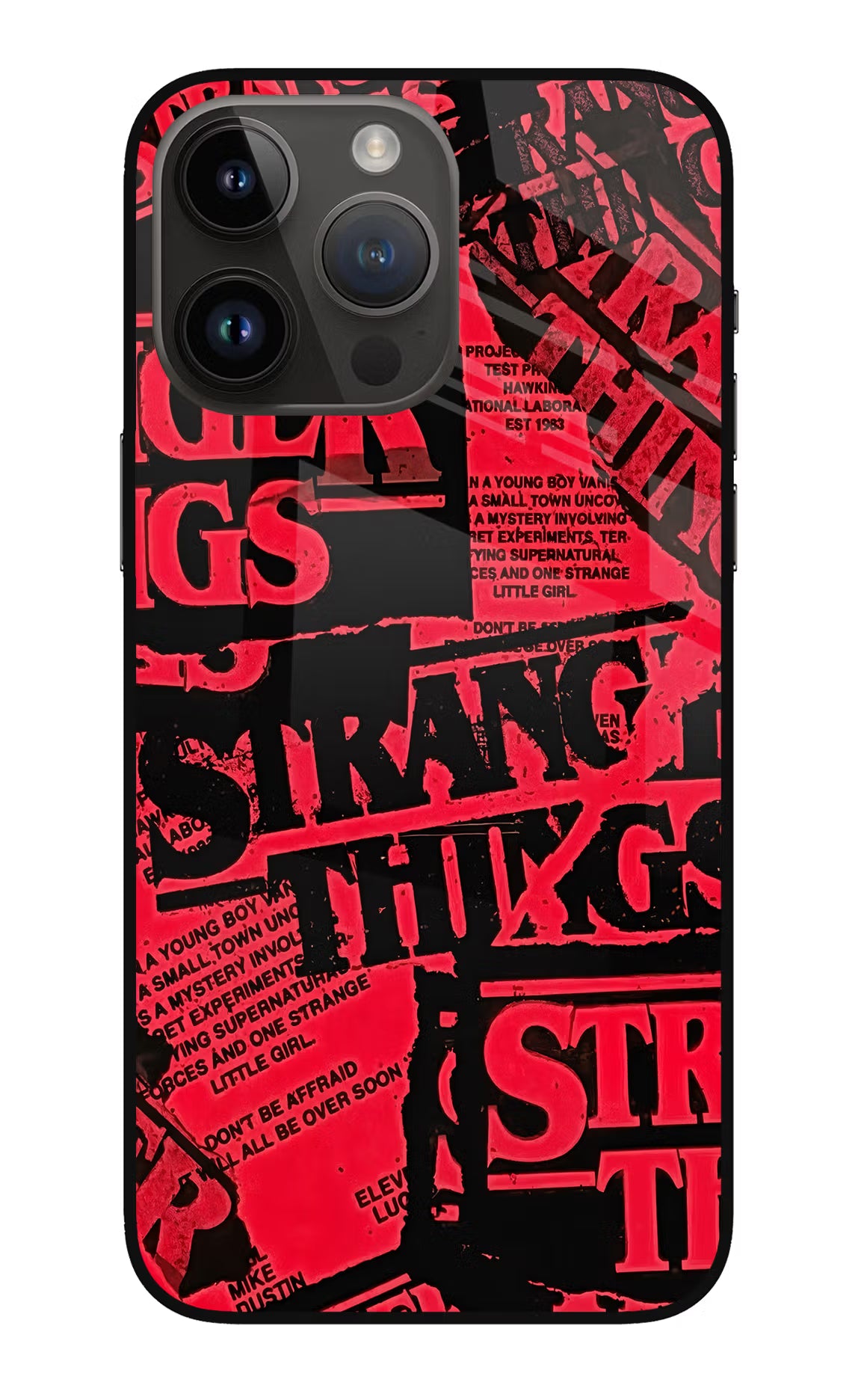 Ordinary Things iPhone 14 Pro Max Glass Case Back Cover by Casekaro