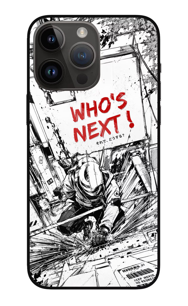 Who's Next iPhone 14 Pro Max Glass Case