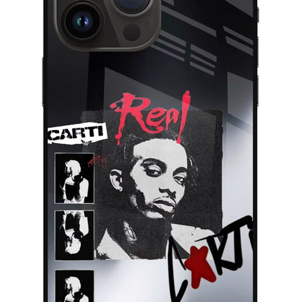 Playboi Carti iPhone 14 Pro Max Glass Case