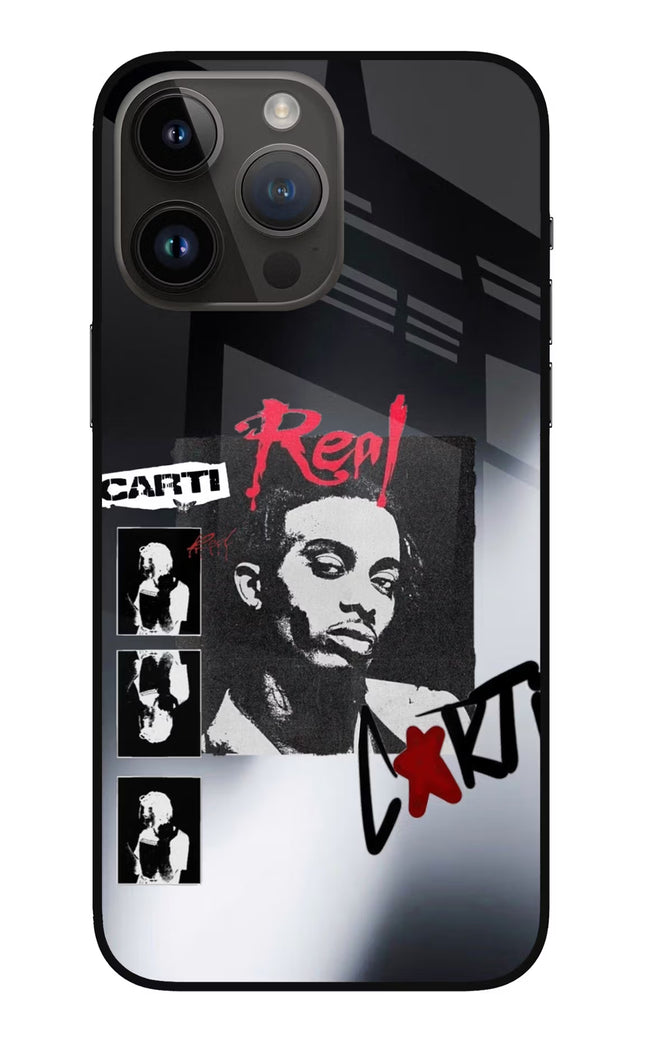 Playboi Carti iPhone 14 Pro Max Glass Case