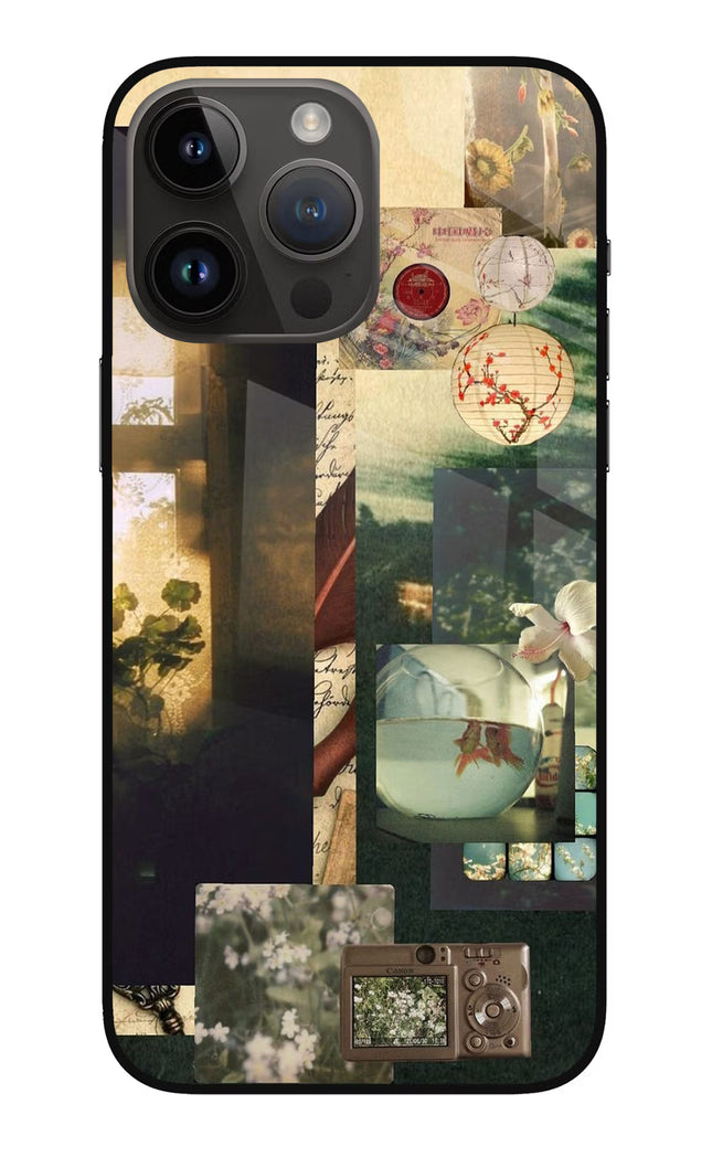 Summer iPhone 14 Pro Max Glass Case