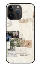 Soft Aesthetic iPhone 14 Pro Max Glass Case