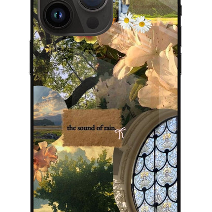 Rain iPhone 14 Pro Max Glass Case