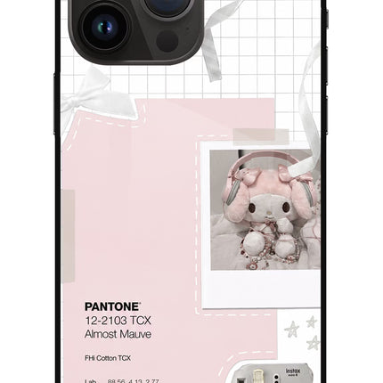 Pantone Asthetic iPhone 14 Pro Max Glass Case