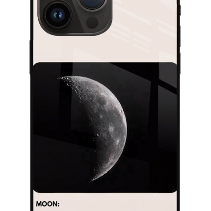 Moon Phase iPhone 14 Pro Max Glass Case