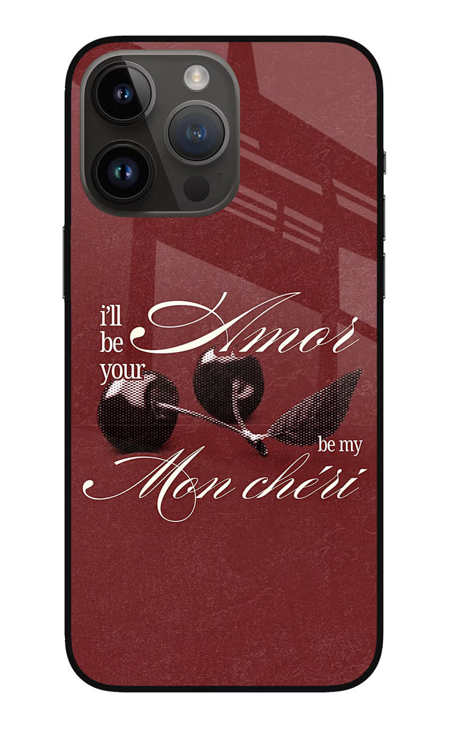 Velvet Cherry iPhone 14 Pro Max Glass Case
