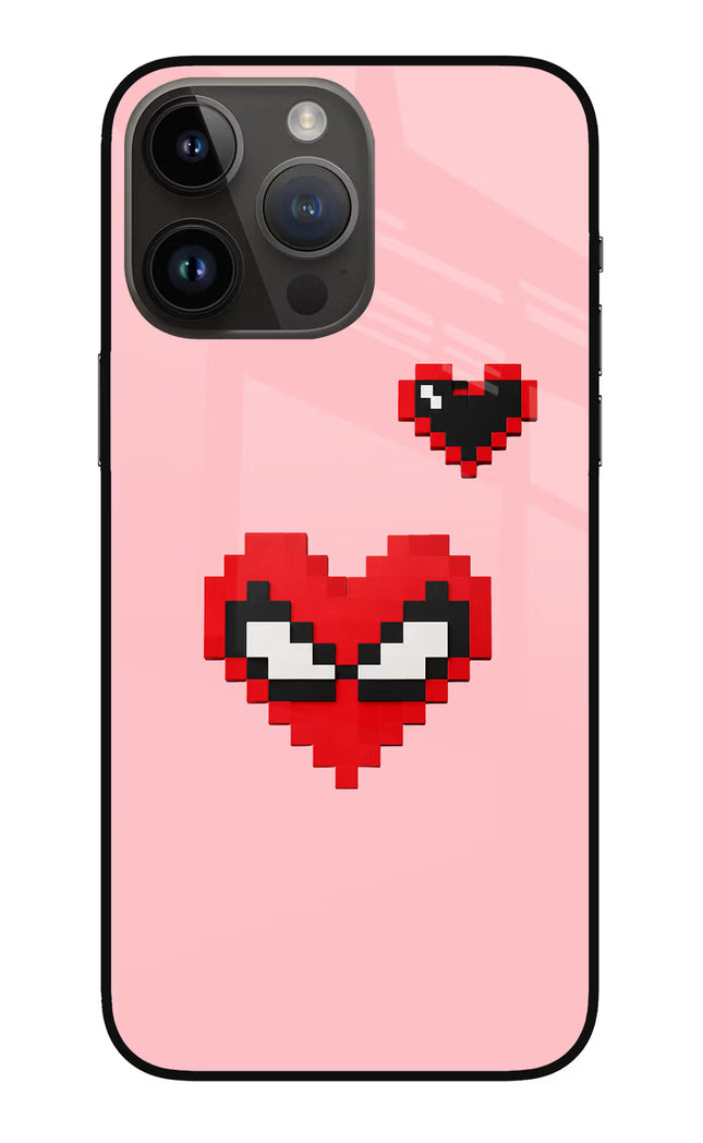 Gwen Heart iPhone 14 Pro Max Glass Case