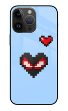 Peter Heart iPhone 14 Pro Max Glass Case