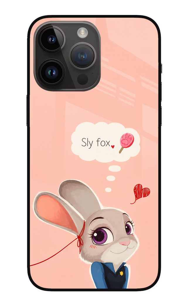 Judy Charm iPhone 14 Pro Max Glass Case