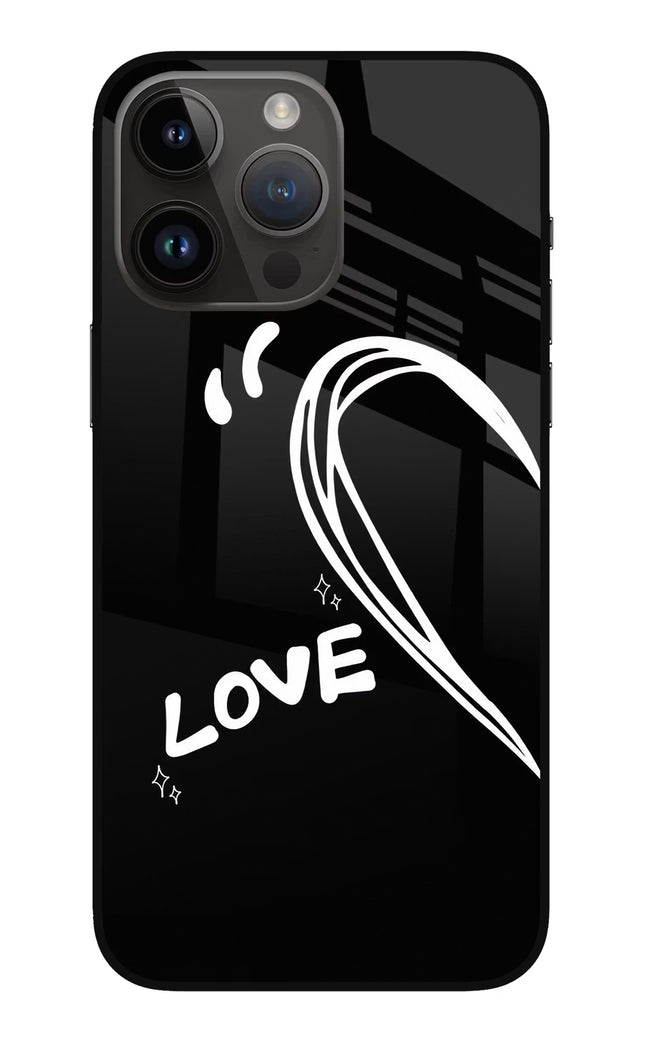 Love Line iPhone 14 Pro Max Glass Case