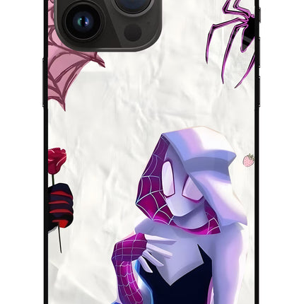 Gwen Verse iPhone 14 Pro Max Glass Case