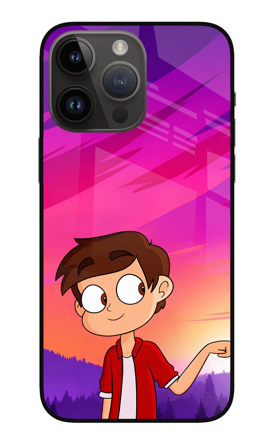 Marco Sunset iPhone 14 Pro Max Glass Case