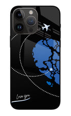 Love Orbit iPhone 14 Pro Max Glass Case