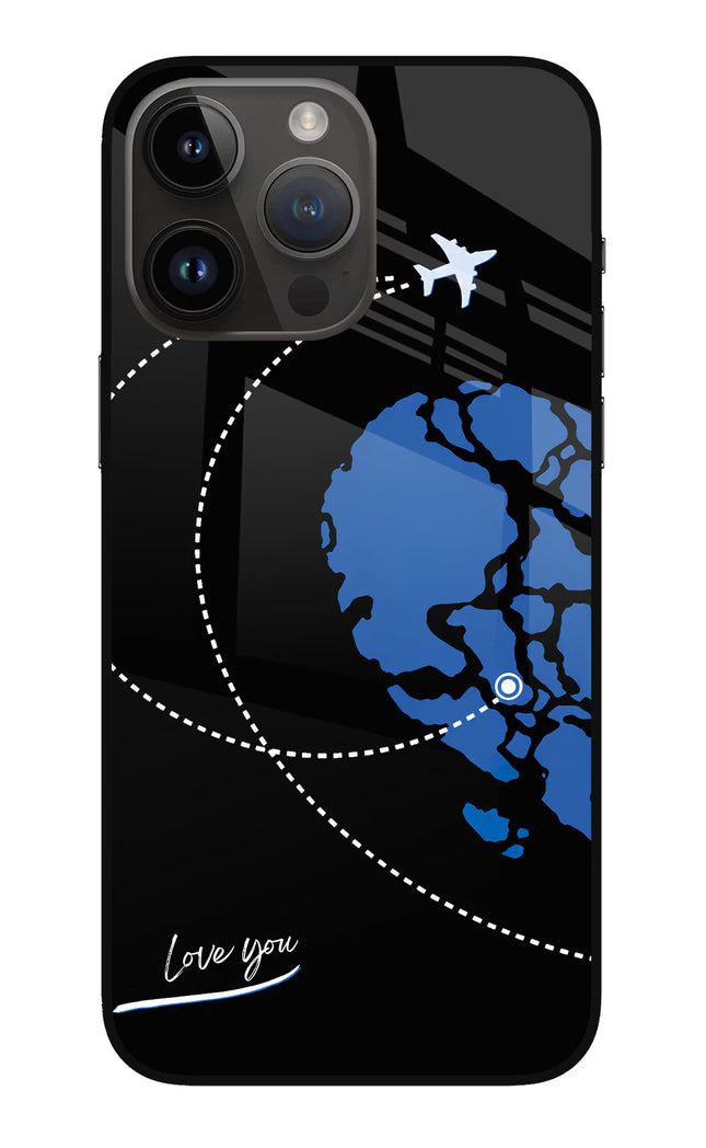 Love Orbit iPhone 14 Pro Max Glass Case
