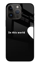 This World iPhone 14 Pro Max Glass Case