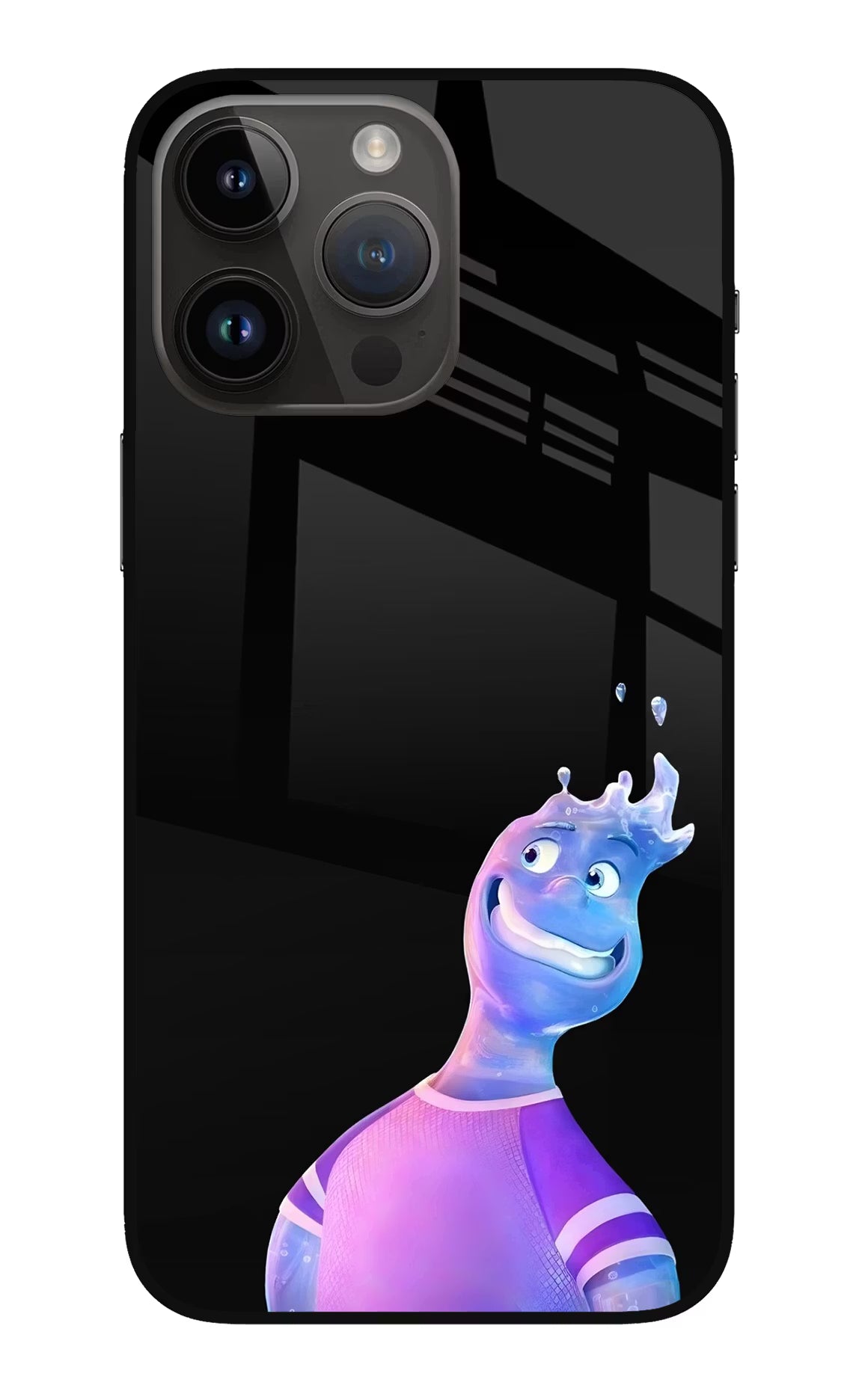 Wade Wave iPhone 14 Pro Max Glass Case