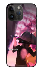 Forever Cat iPhone 14 Pro Max Glass Case