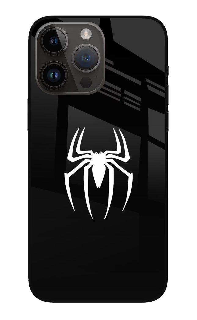 Miles Symbol iPhone 14 Pro Max Glass Case