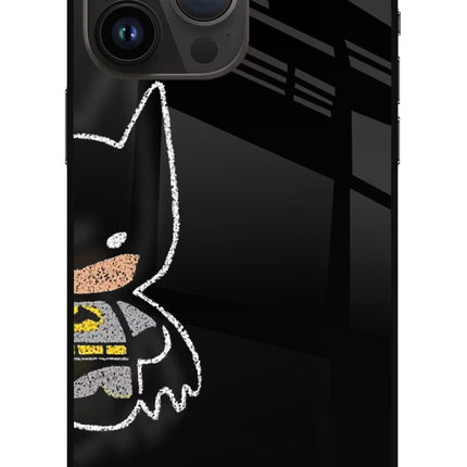 Bat Kitty iPhone 14 Pro Max Glass Case