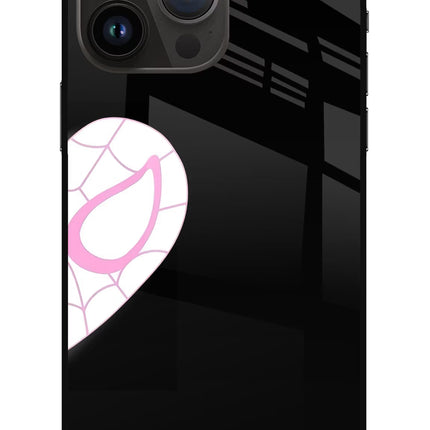 Gwen Mask iPhone 14 Pro Max Glass Case