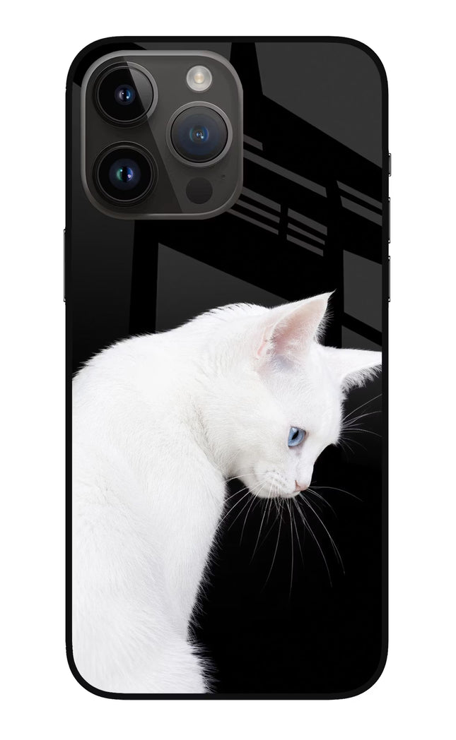 Snow Gaze iPhone 14 Pro Max Glass Case