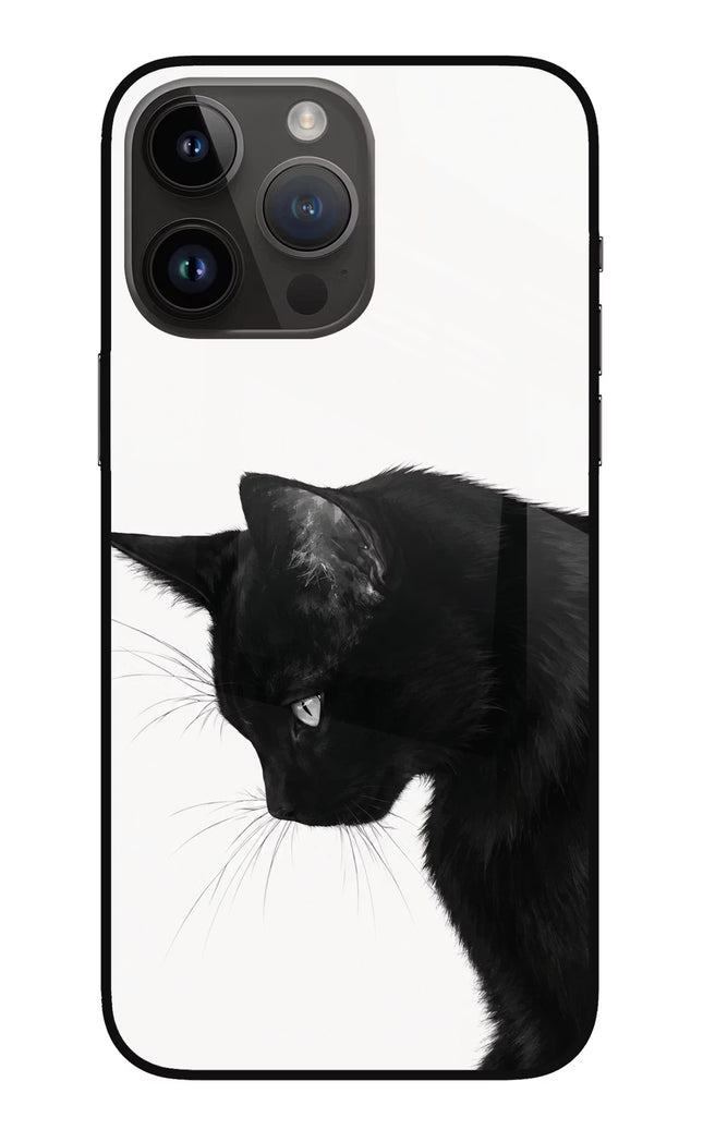 Shadow Gaze iPhone 14 Pro Max Glass Case