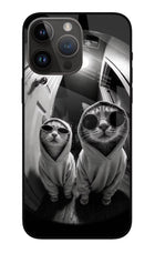 Hood Cats iPhone 14 Pro Max Glass Case