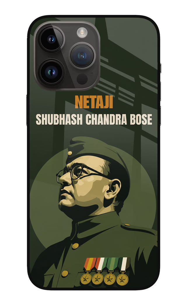 Netaji Legacy iPhone 14 Pro Max Glass Case