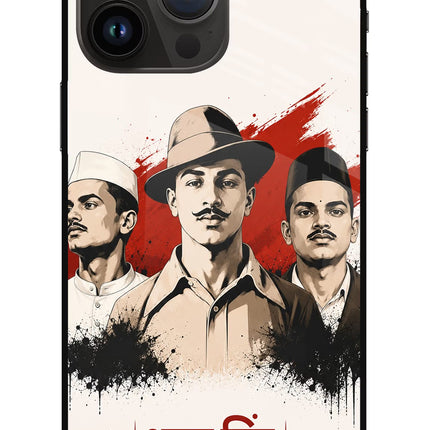 Sardar Patel Iron Will iPhone 14 Pro Max Glass Case