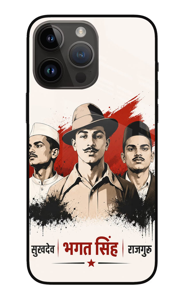 Sardar Patel Iron Will iPhone 14 Pro Max Glass Case