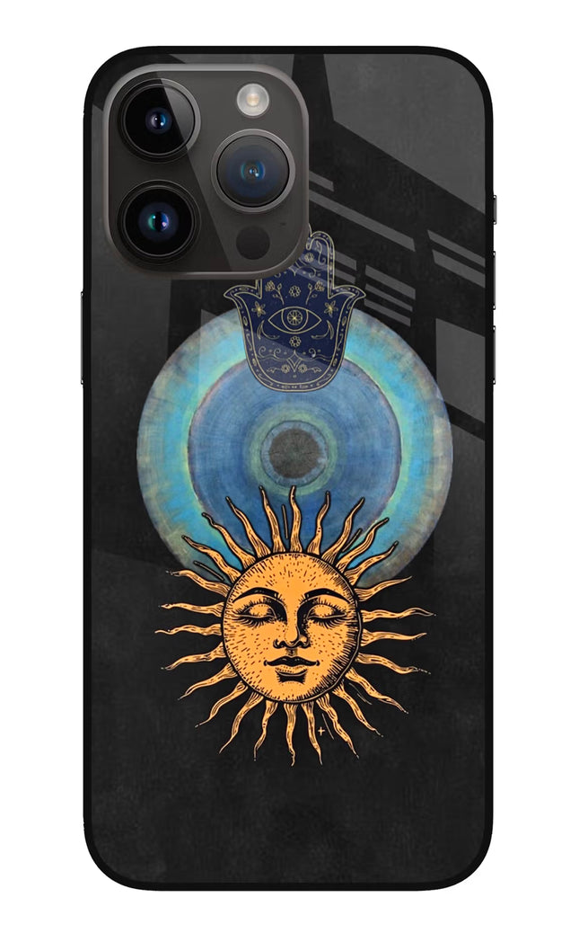 Divine Sun iPhone 14 Pro Max Glass Case