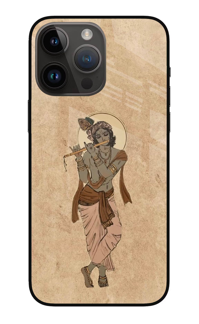 Krishna iPhone 14 Pro Max Glass Case