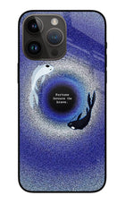 Dark Koi iPhone 14 Pro Max Glass Case