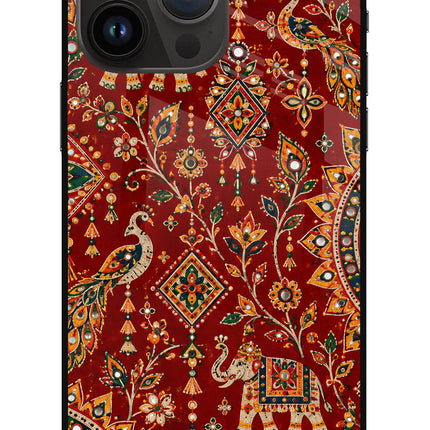 Laal Riwaaz iPhone 14 Pro Max Glass Case