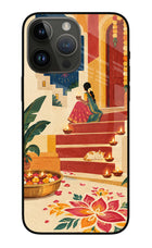 Diwali Rangoli iPhone 14 Pro Max Glass Case