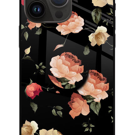 Flowers iPhone 14 Pro Max Glass Case
