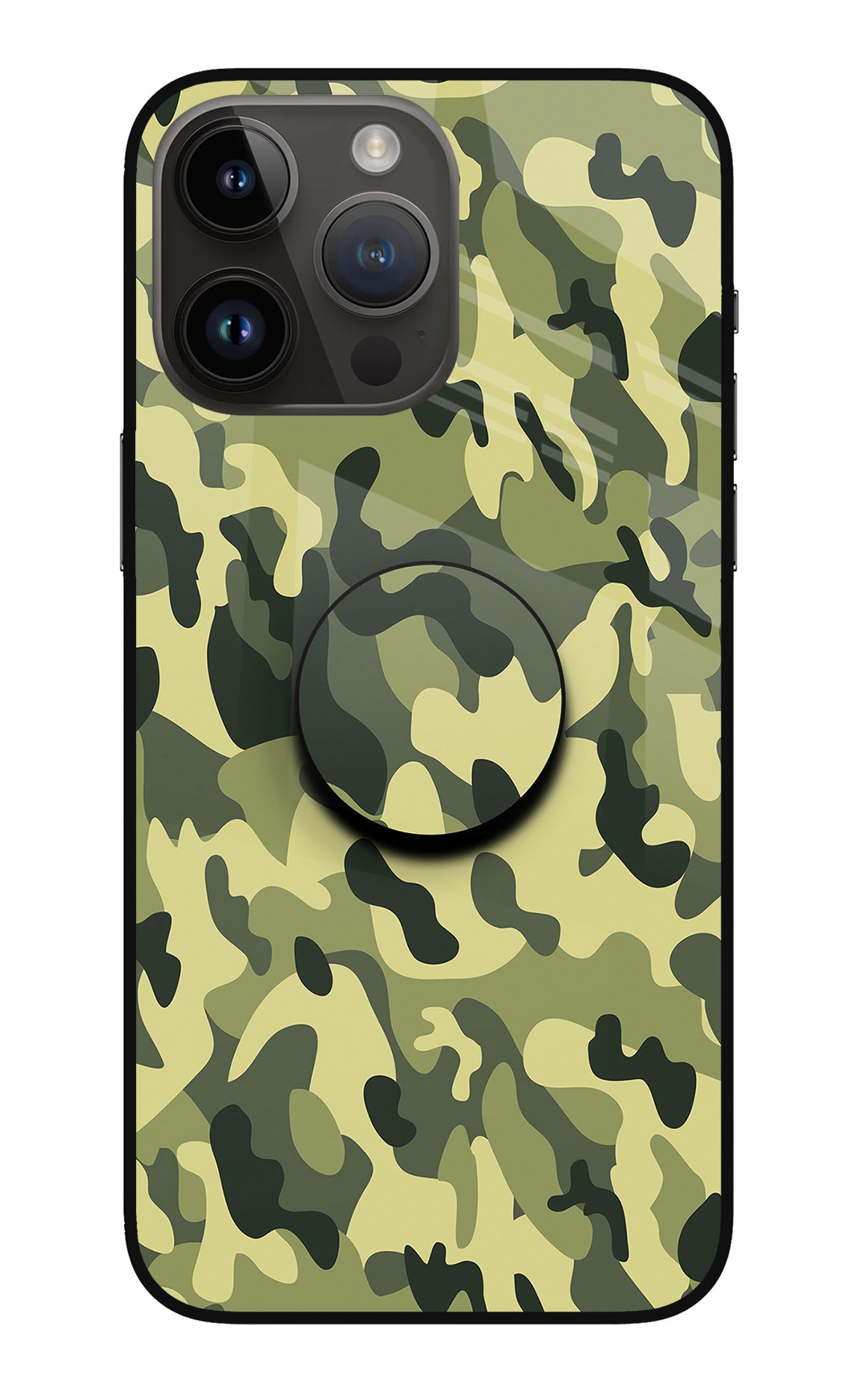 Camouflage iPhone 14 Pro Max Pop Case