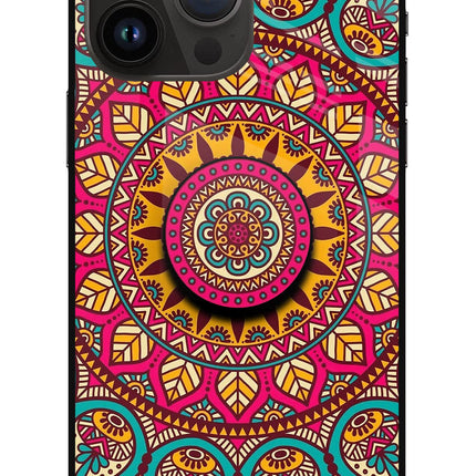 Mandala iPhone 14 Pro Max Glass Case
