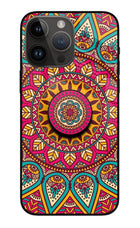 Mandala iPhone 14 Pro Max Glass Case