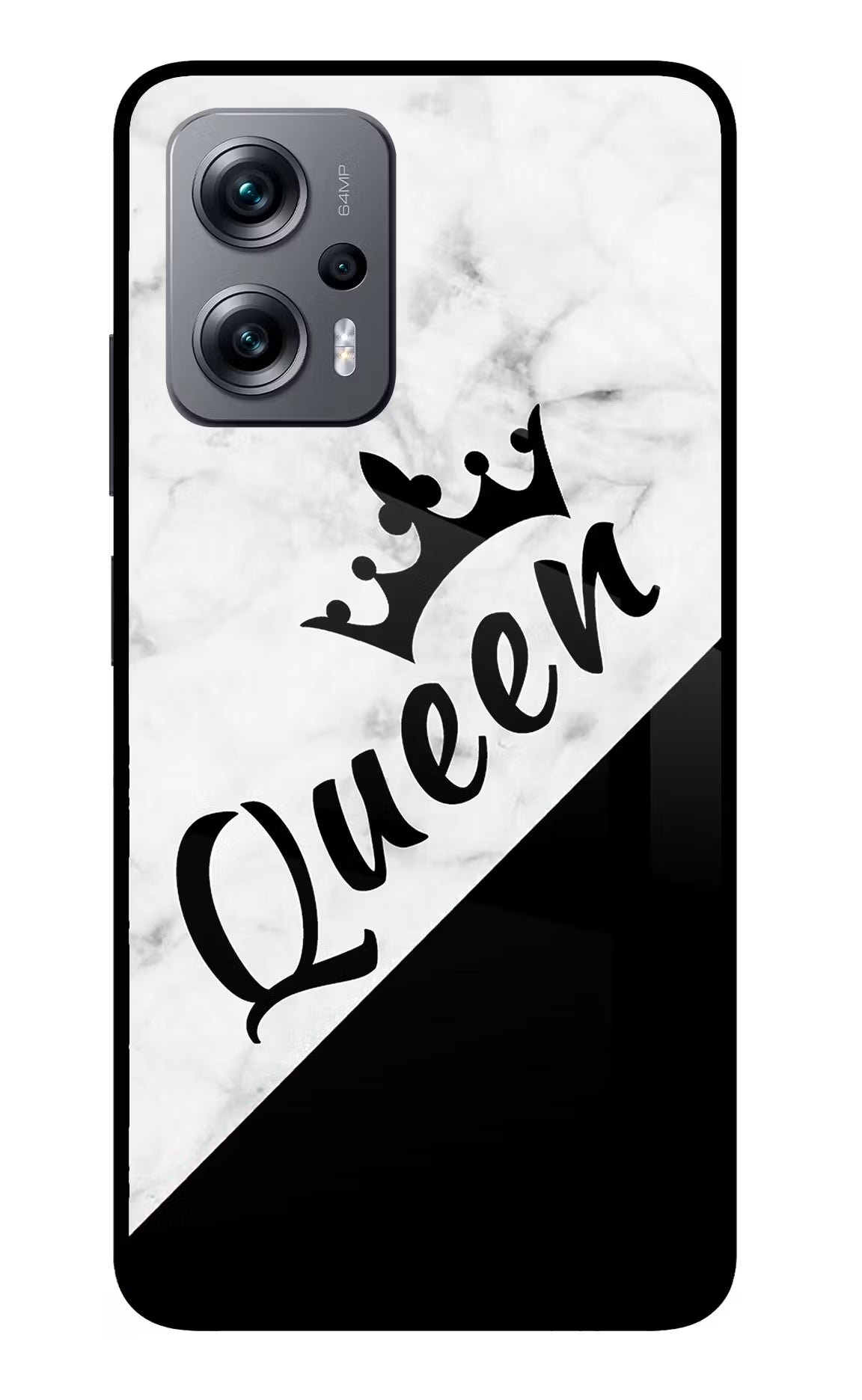 Queen Redmi K50i Glass Case