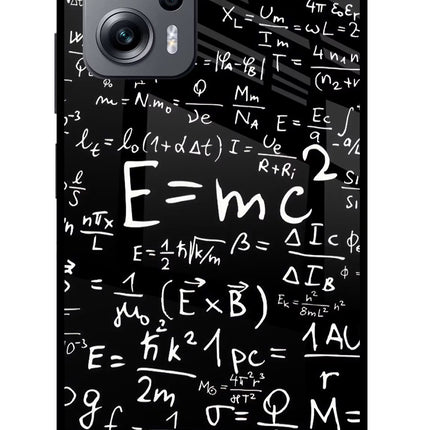 Physics Formula Redmi K50i Glass Case