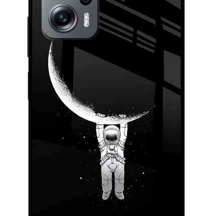 Moon Space Redmi K50i Glass Case