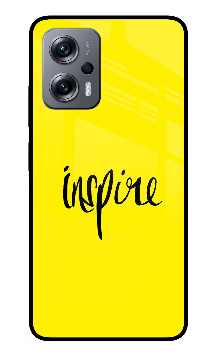Inspire Redmi K50i Back Cover, Glass case