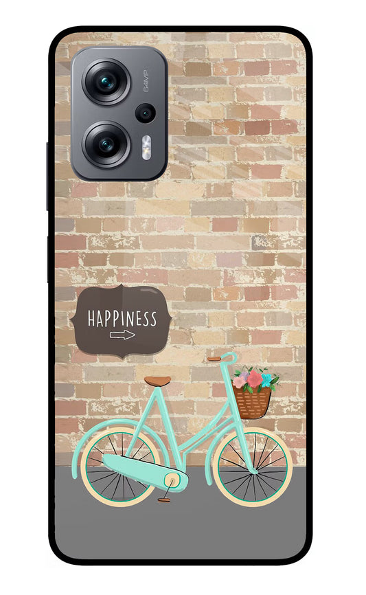 Happiness Artwork Redmi K50i Glass Case