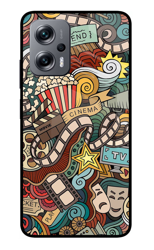Cinema Abstract Redmi K50i Glass Case