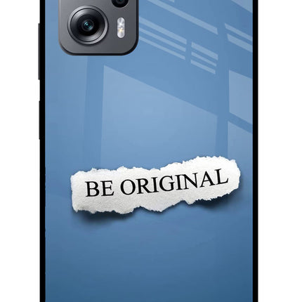 Be Original Redmi K50i Glass Case Back Cover by Casekaro